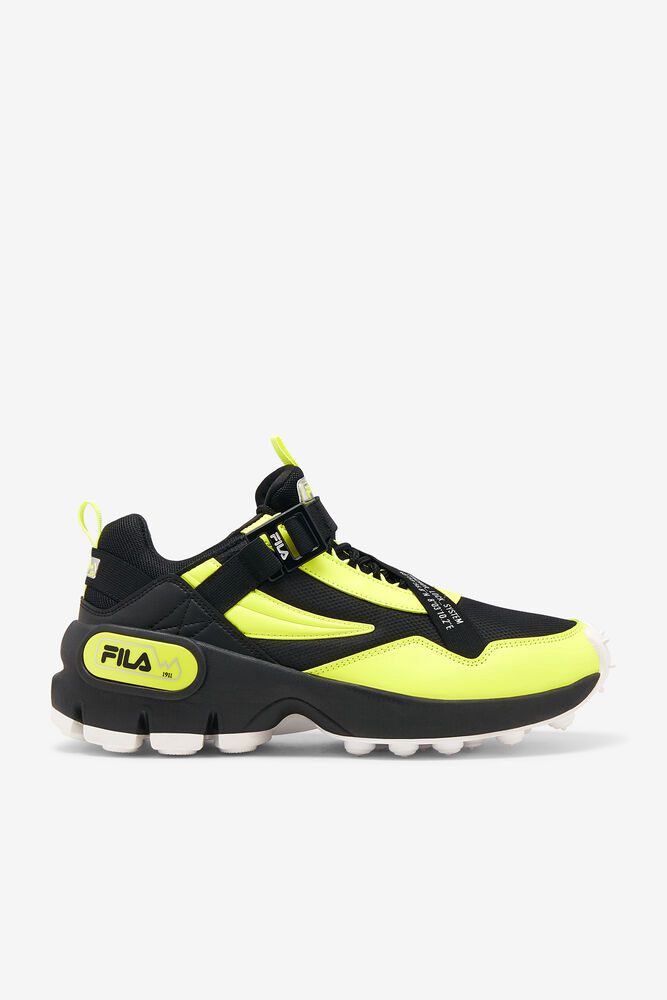 Fila Trailpacer Slip-on Trainers Black - Mens - 21359MPXQ